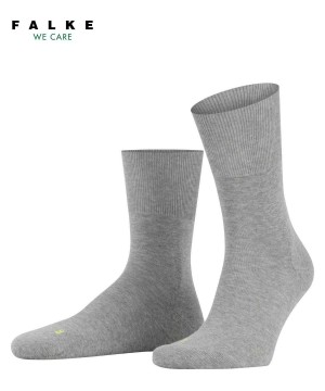 Calzini Donna Falke Run Socks Grigie | ACRD95876