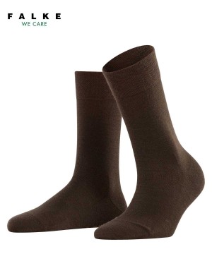 Calzini Donna Falke Sensitive Berlin Socks Marroni | RESF02786