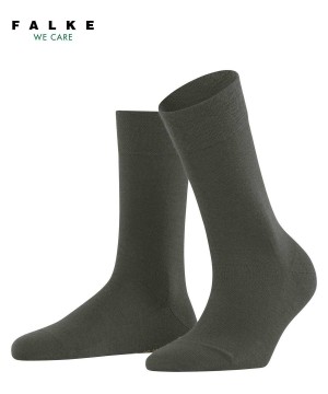 Calzini Donna Falke Sensitive Berlin Socks Verdi | VQJW40675