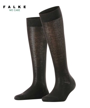 Calzini Donna Falke Sensitive London Knee-high Socks Nere | GQRC47196