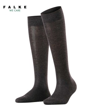 Calzini Donna Falke Sensitive London Knee-high Socks Grigie | JWFY06715