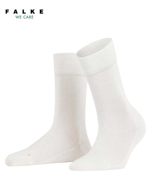 Calzini Donna Falke Sensitive London Socks Bianche | MYIQ19704