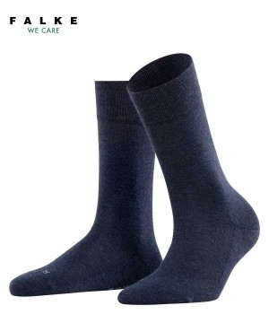 Calzini Donna Falke Sensitive London Socks Blu | JHFL86715