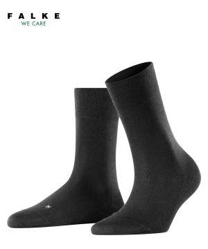 Calzini Donna Falke Sensitive New York Socks Nere | ZHDE49581