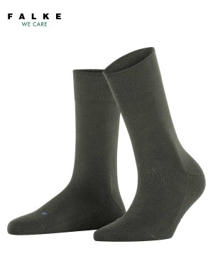 Calzini Donna Falke Sensitive New York Socks Verdi | TDPR36714