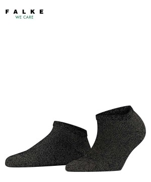 Calzini Donna Falke Shiny Sneaker socks Nere | PWZM57934