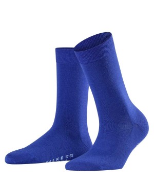 Calzini Donna Falke Softmerino Socks Blu | OFTP69534