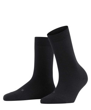 Calzini Donna Falke Stabilizing Wool Everyday Socks Nere | UGYO68493