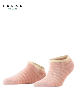 Calzini Donna Falke Stripe Shimmer Sneaker Socks Rosa | GEFH96085