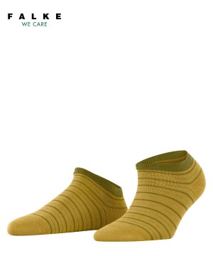 Calzini Donna Falke Stripe Shimmer Sneaker Socks Gialle | UMQF85094