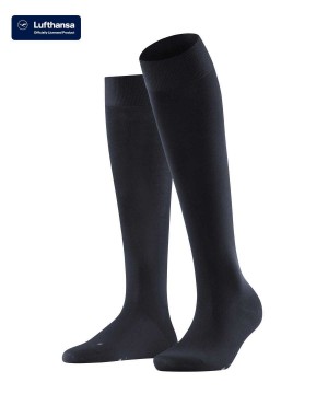 Calzini Donna Falke Vitalizer Knee-high Socks Blu | EDAJ36490