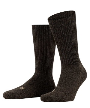 Calzini Donna Falke Walkie Ergo Boot socks Marroni | GXVJ96125