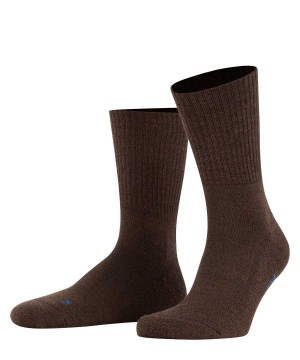 Calzini Donna Falke Walkie Light Boot socks Marroni | DXVE48569