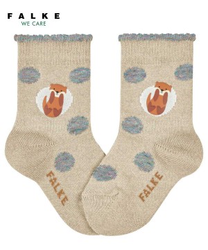 Calzini Neonato Falke Baby Cute Otter Socks Beige | FQMR01253