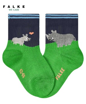 Calzini Neonato Falke Baby Rhino Love Socks Blu | TLHI97241