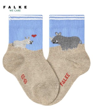 Calzini Neonato Falke Baby Rhino Love Socks Blu | MBGR15743