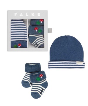 Calzini Neonato Falke Lucky Giftset Socks Blu | CKXF84379