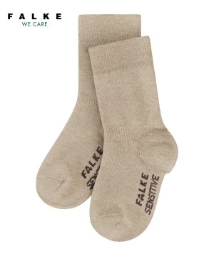 Calzini Neonato Falke Sensitive Socks Beige | AYLC03174