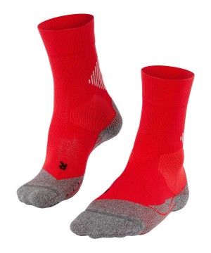 Calzini Uomo Falke 4GRIP Socks Rosse | FMAK63089