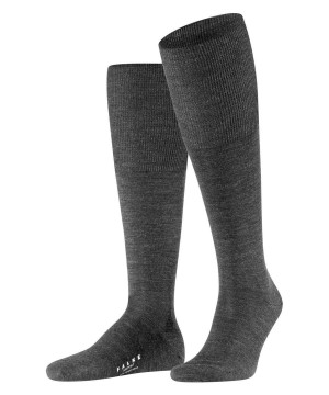 Calzini Uomo Falke Airport Knee-high Socks Grigie | PVRU21509