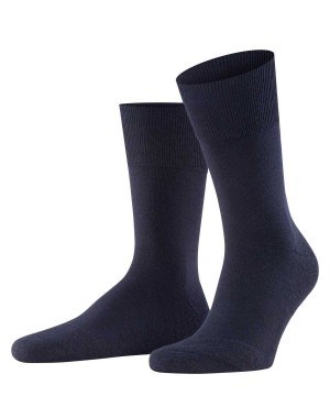 Calzini Uomo Falke Airport Plus Socks Blu | EOFX48025