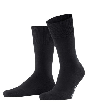 Calzini Uomo Falke Airport Plus Socks Nere | ENML47012