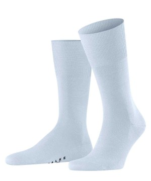 Calzini Uomo Falke Airport Socks Blu | TLGB20513