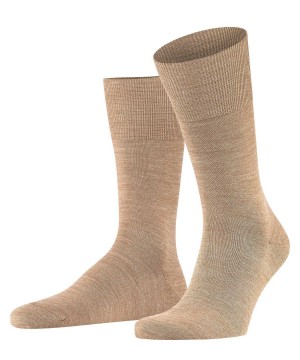 Calzini Uomo Falke Airport Socks Marroni | USKT41358