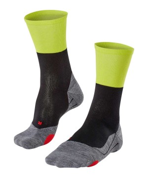 Calzini Uomo Falke BC Gravel Biking Socks Nere | RBUO38956