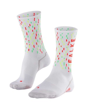 Calzini Uomo Falke BC Impulse Biking Socks Bianche | ZAPF15728