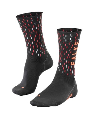 Calzini Uomo Falke BC Impulse Biking Socks Nere | XQPM82961