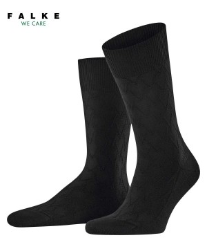 Calzini Uomo Falke Classic Tale Socks Nere | SLYP89045