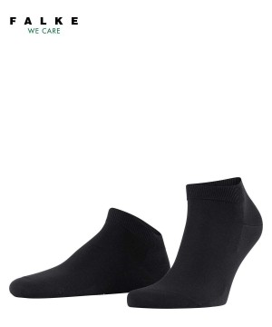 Calzini Uomo Falke ClimaWool Sneaker socks Nere | DZAL69481