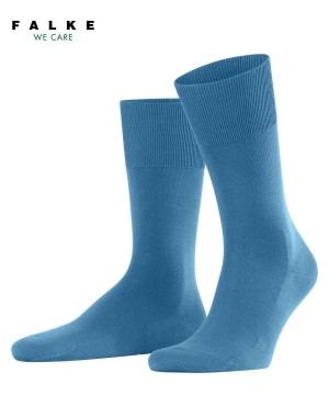 Calzini Uomo Falke ClimaWool Socks Blu | BDNU93604