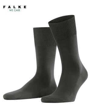 Calzini Uomo Falke ClimaWool Socks Marroni | IHAE36428