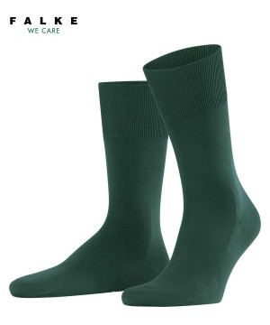 Calzini Uomo Falke ClimaWool Socks Verdi | NZSJ13849