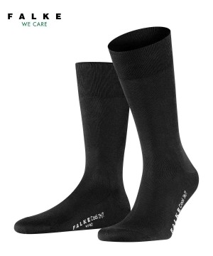 Calzini Uomo Falke Cool 24/7 Socks Nere | OBNW86931