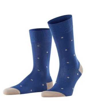 Calzini Uomo Falke Dot Socks Blu | KYWP15207