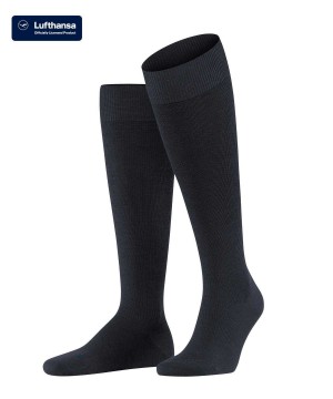 Calzini Uomo Falke Energizing Wool Knee-high Socks Blu | OEKC59162