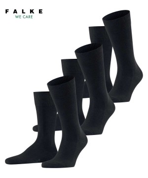 Calzini Uomo Falke Family 3-Pack Socks Blu | NQPM86240