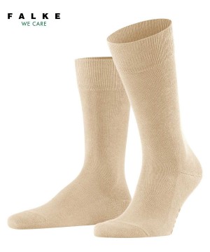 Calzini Uomo Falke Family Socks Beige | WDSY78136