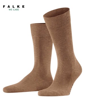 Calzini Uomo Falke Family Socks Marroni | KGSN72039