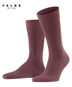 Calzini Uomo Falke Family Socks Rosse | QUGT76835