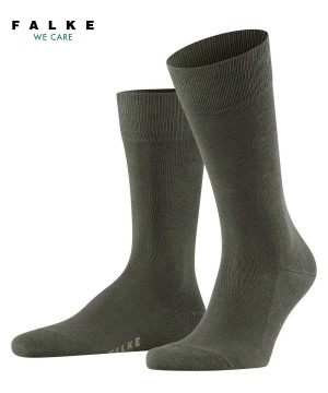 Calzini Uomo Falke Family Socks Verdi | EIDM17460