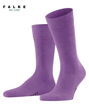 Calzini Uomo Falke Family Socks Viola | STAJ07194