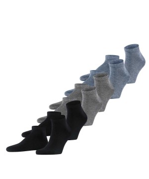 Calzini Uomo Falke Happy 6-Pack Sneaker socks Multicolored | VNQL76354