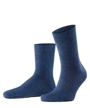 Calzini Uomo Falke Homepads House socks Blu | ASDX15743