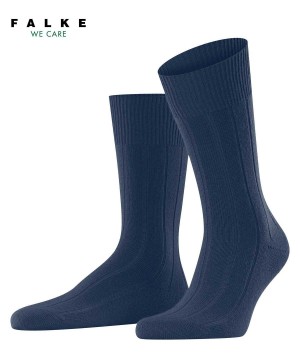 Calzini Uomo Falke Lhasa Rib Socks Blu | HVSY21843