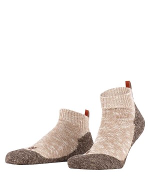 Calzini Uomo Falke Lodge Homepad House socks Marroni | IQMY97102