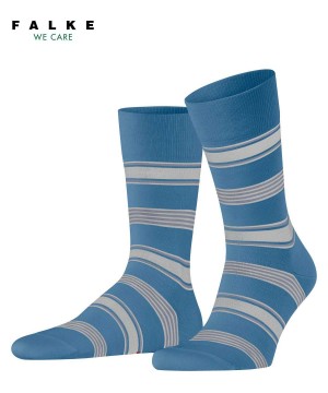 Calzini Uomo Falke Marina Stripe Socks Blu | SKTC53210